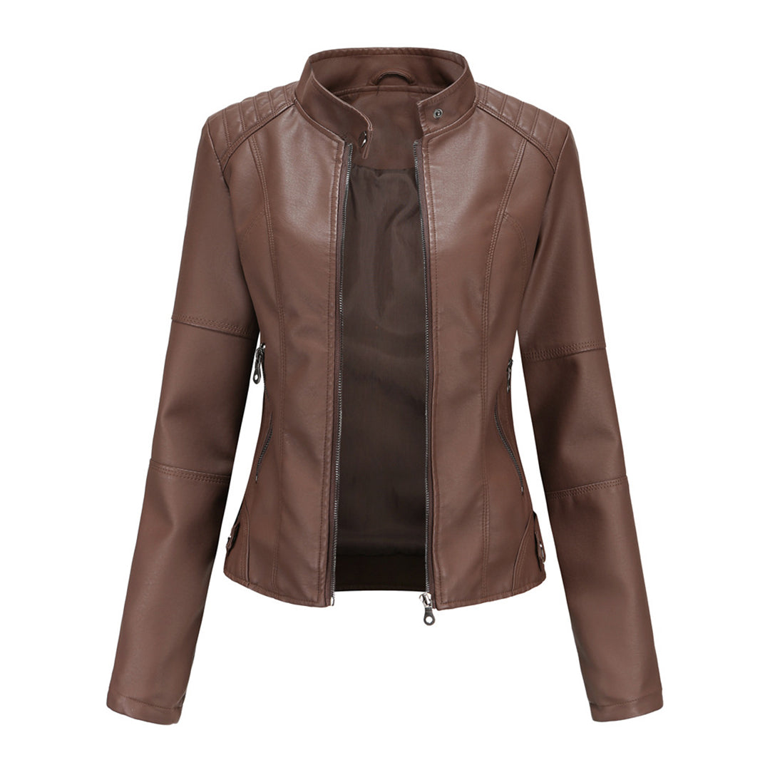 Soof - Stijlvolle Leren Jas voor Dames - Tijdloos en Elegant voor Elke Gelegenheid