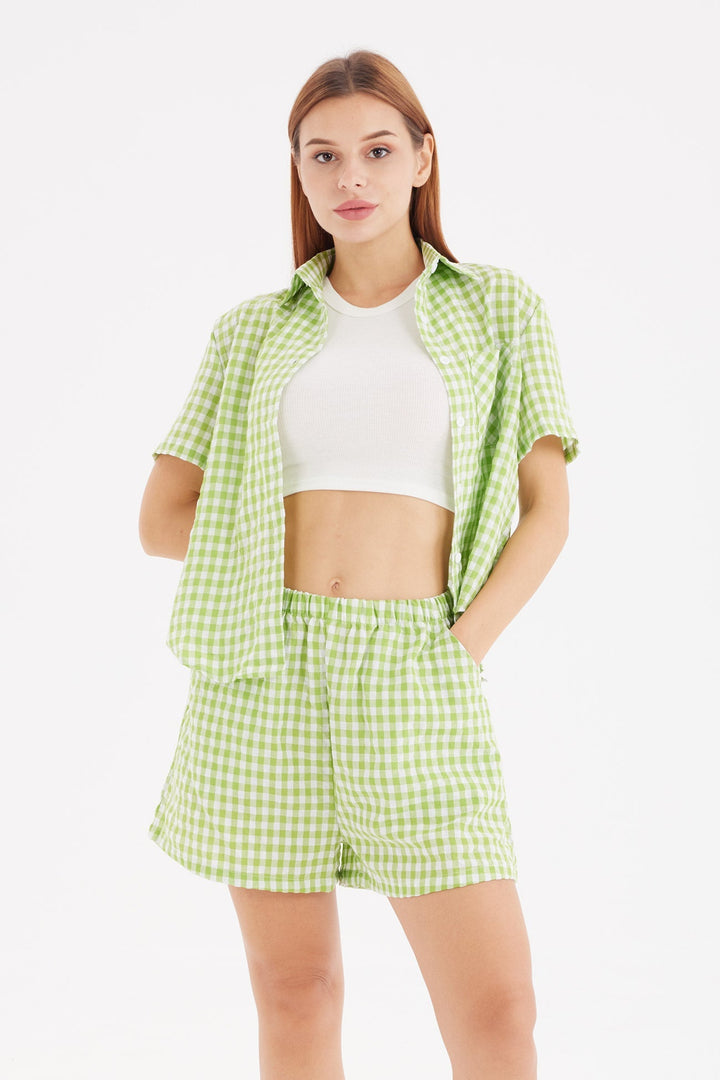 Bente - Dames Tweedelige Zomerse Set - Luchtige en Modieuze Combinatie