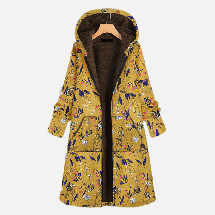Ava - Lange Jas met Capuchon voor Dames - Stijlvol en Comfortabel voor de Koude Dagen