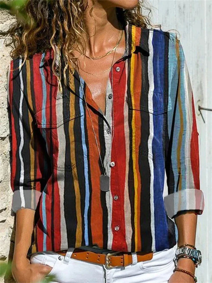 Estelle - Dames Zomerse Blouse - Ideaal voor Zomerse Dagen