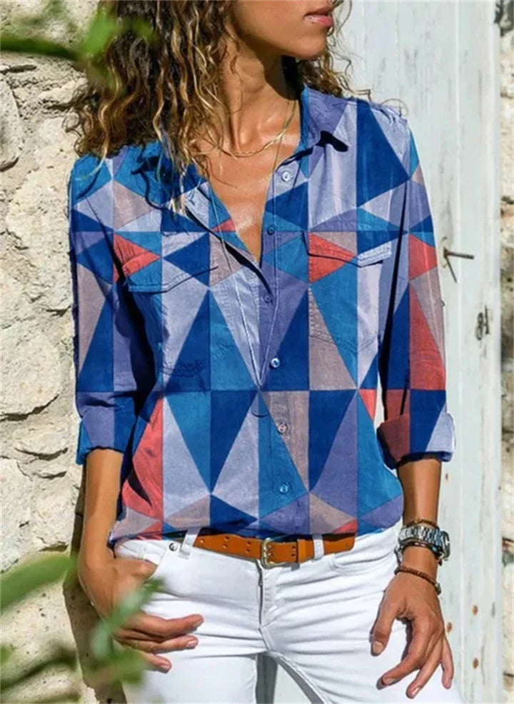 Estelle - Dames Zomerse Blouse - Ideaal voor Zomerse Dagen