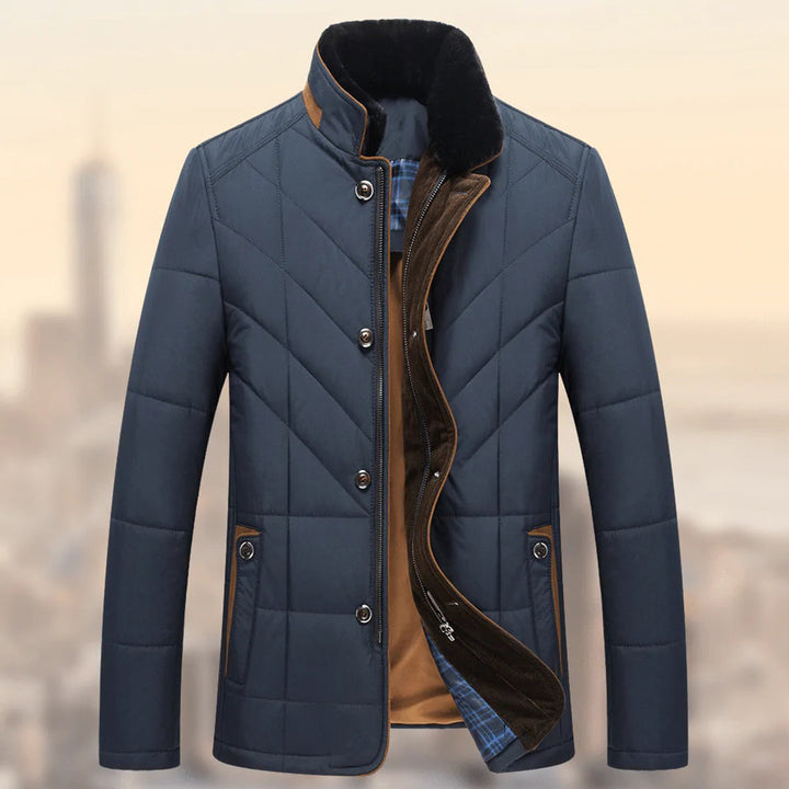 Noah | Warme gewatteerde winterjas voor heren met tijdloos en functioneel design