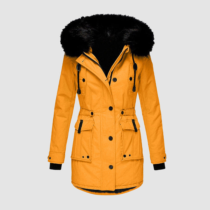 Isla - Lange Winterjas voor Dames - Stijl en Warmte voor de Koude Dagen