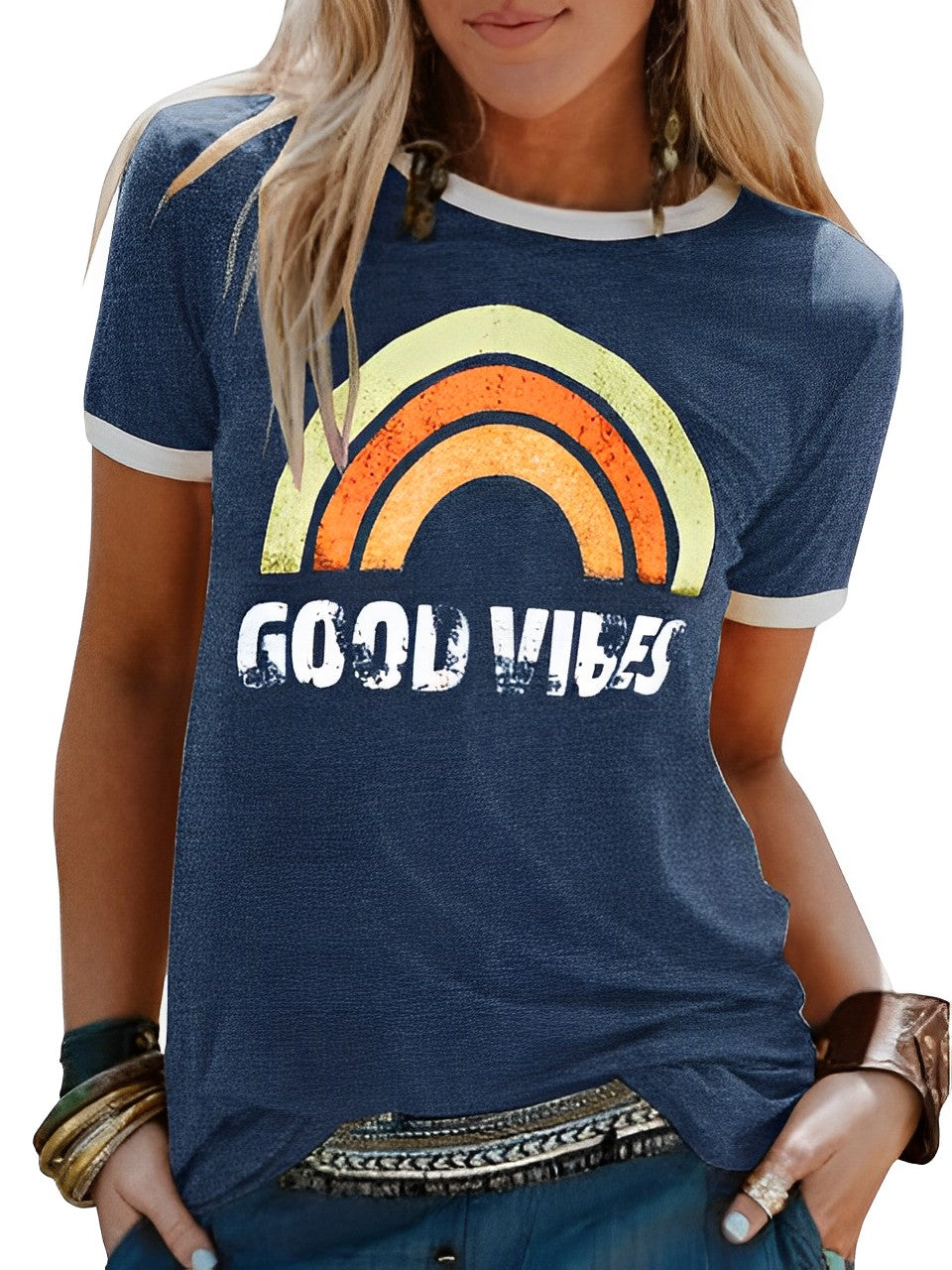Noëlle - Dames Good Vibes T-Shirt
