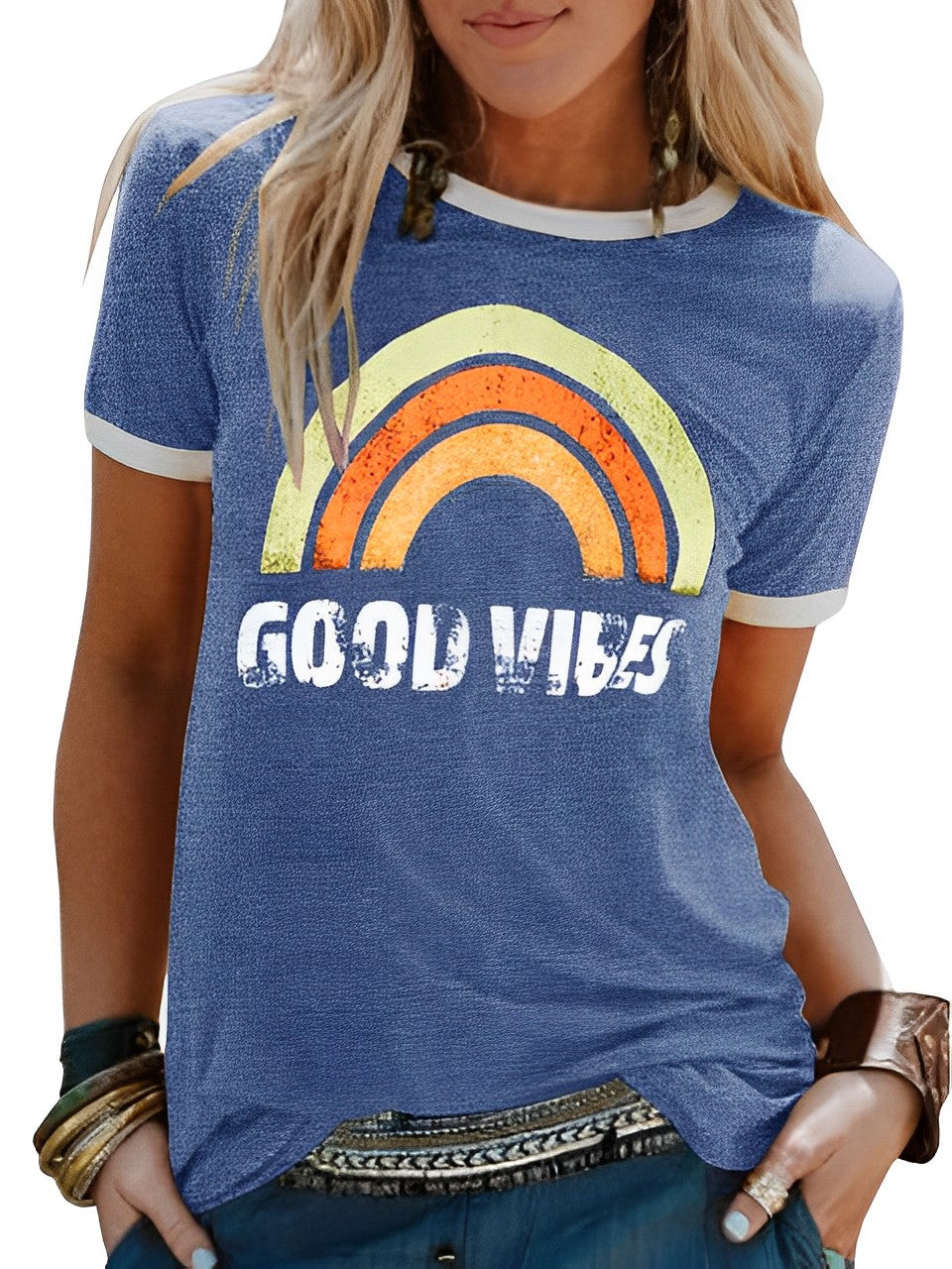 Noëlle - Dames Good Vibes T-Shirt