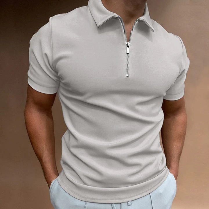 Heren polo met ritssluiting – Verzorgde uitstraling en moeiteloos comfort in één ontwerp