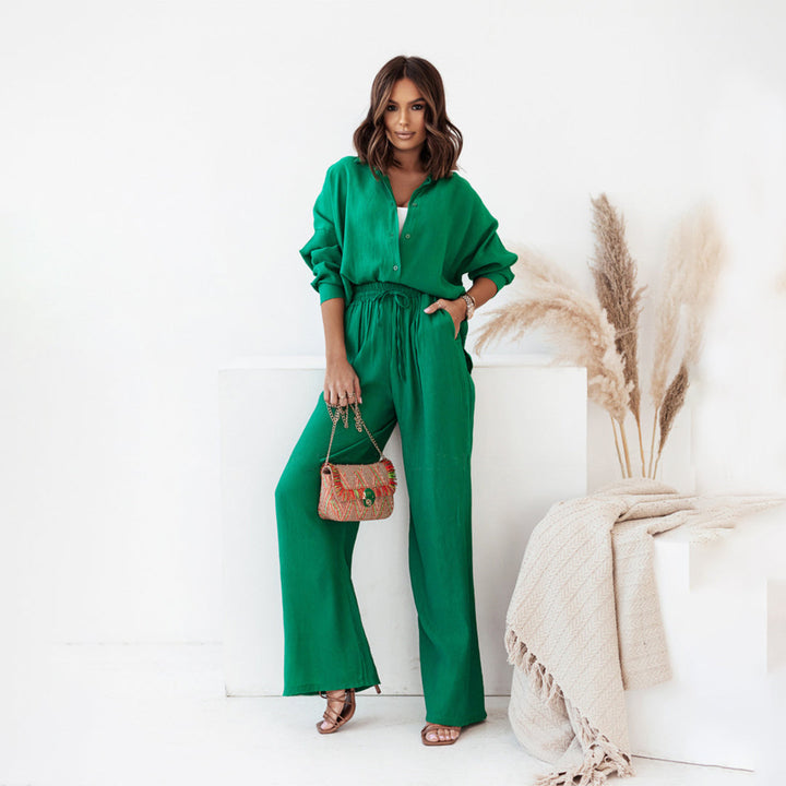 Fleur - Dames Casual Set - Tweedelig met Ontspannen Pasvorm