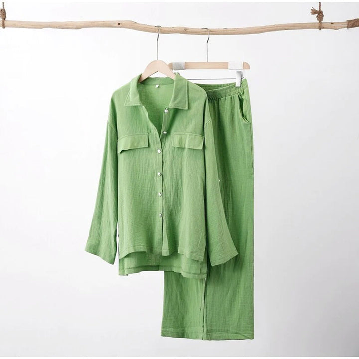 Naelle - Dames Comfortabele Tweedelige Set - Zachte en Ontspannen Outfit