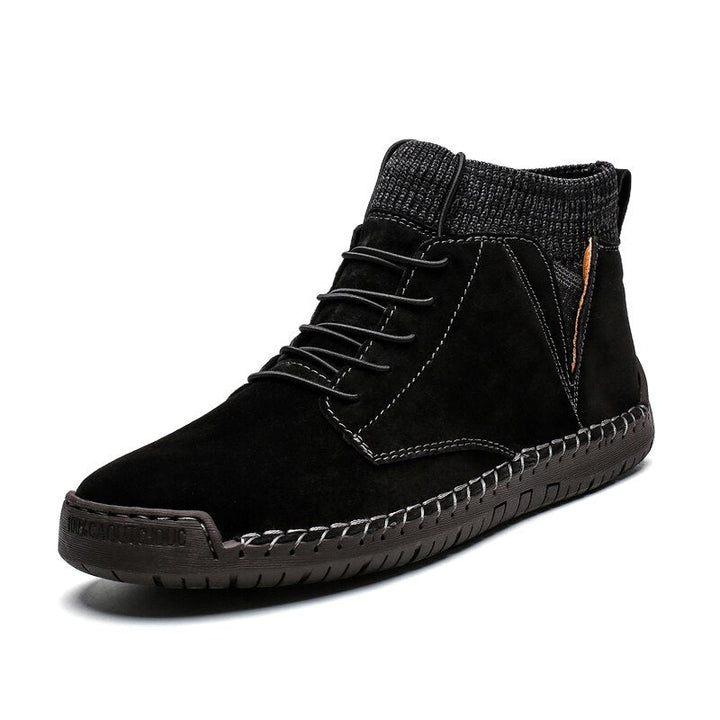 Lars | Suède winterboots voor heren