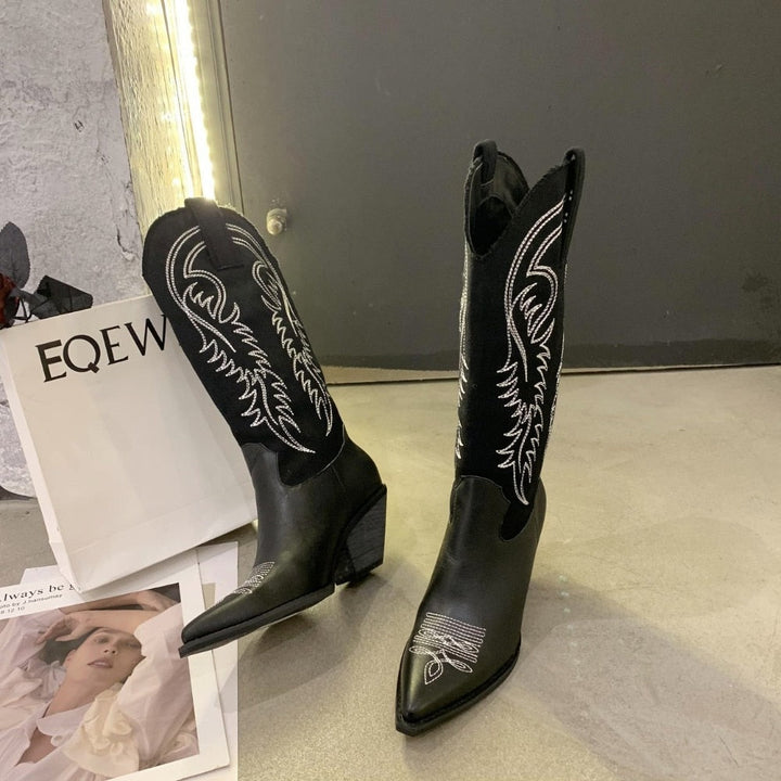 Tess - Cowboy Boots - Hoge Kwaliteit & Prachtig Design