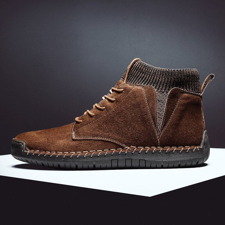 Lars | Suède winterboots voor heren