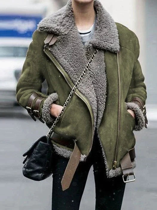 Sanne | Shearling winterjas voor dames