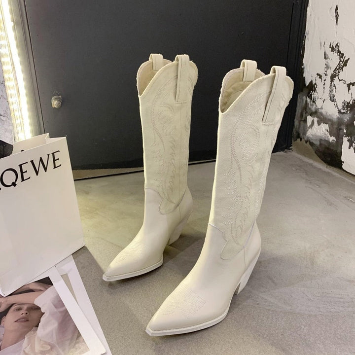 Tess - Cowboy Boots - Hoge Kwaliteit & Prachtig Design
