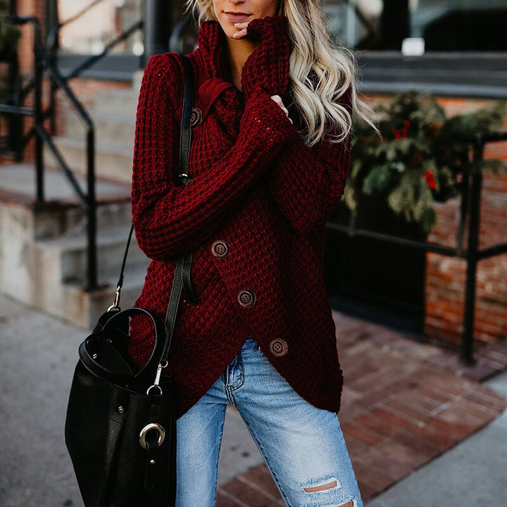 Vivienne - Bijzondere Oversized Turtleneck - Classy & Elegant