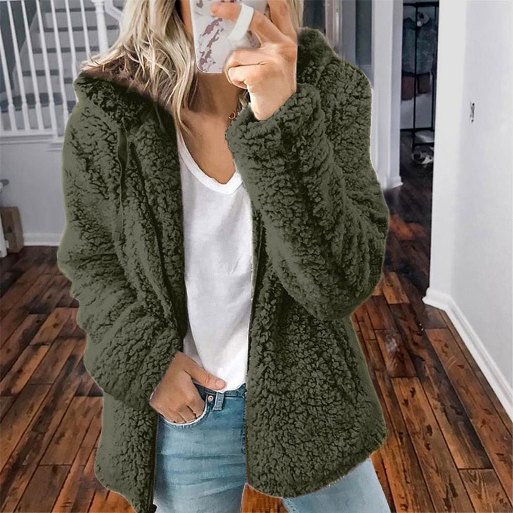 Amara - Zacht Capuchon Vest - Warm Gevoerd Fleece voor Winterdagen
