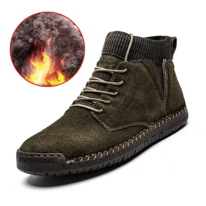 Lars | Suède winterboots voor heren