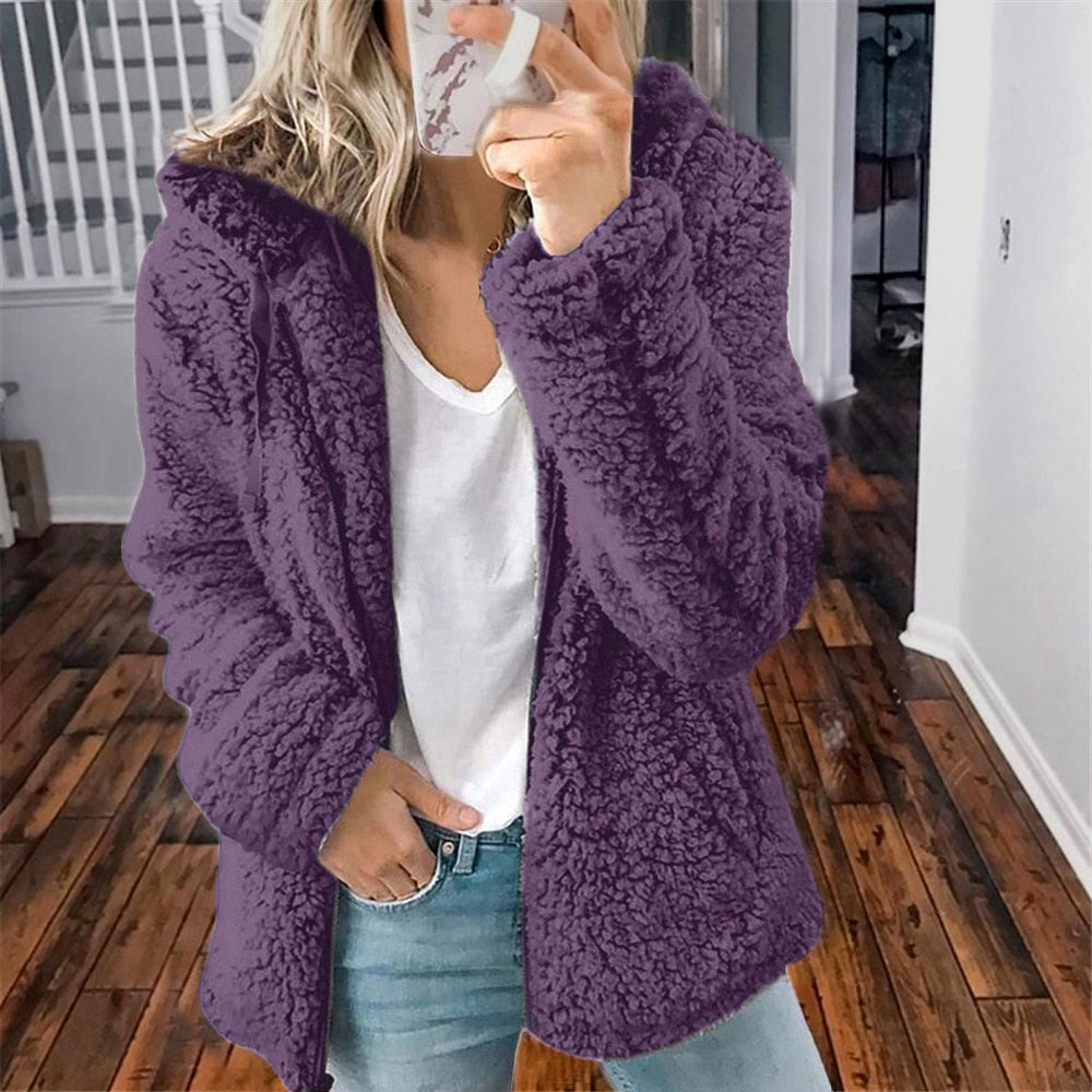 Amara - Zacht Capuchon Vest - Warm Gevoerd Fleece voor Winterdagen