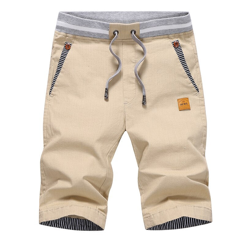 Lichte heren short – Comfortabele zomerbroek met sportieve uitstraling