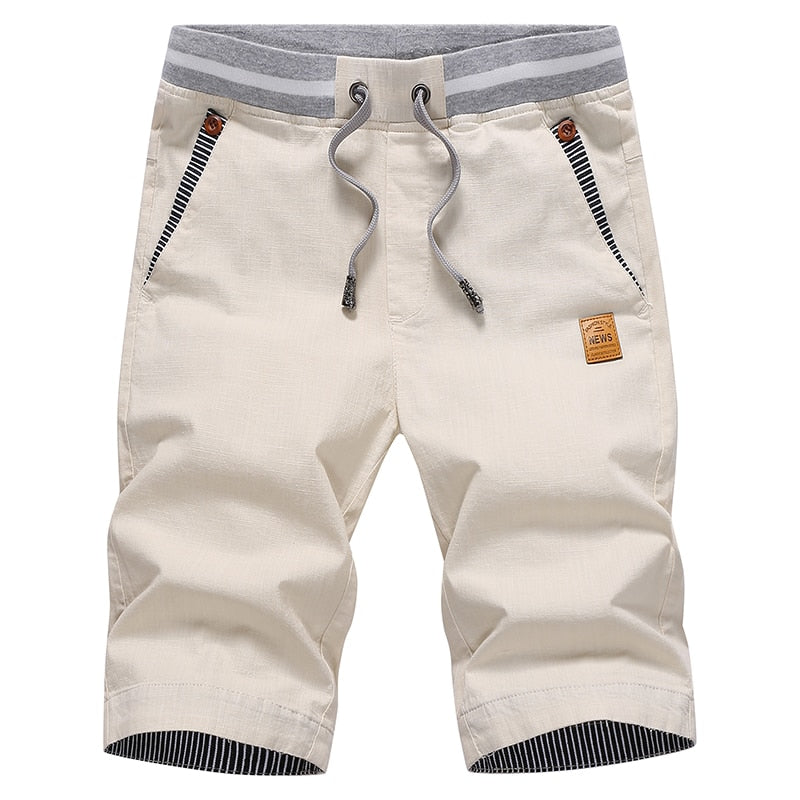 Lichte heren short – Comfortabele zomerbroek met sportieve uitstraling