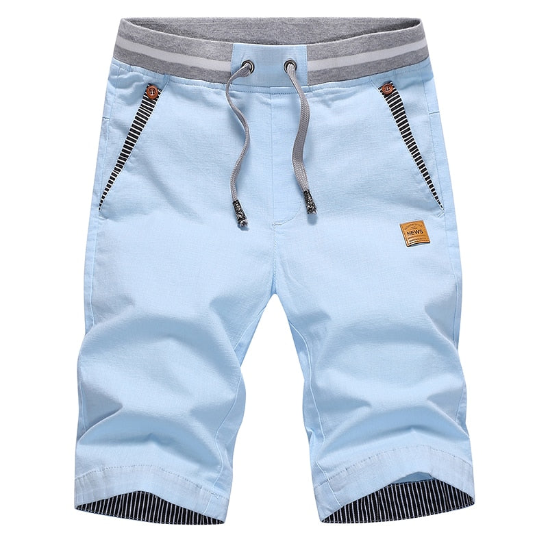Lichte heren short – Comfortabele zomerbroek met sportieve uitstraling