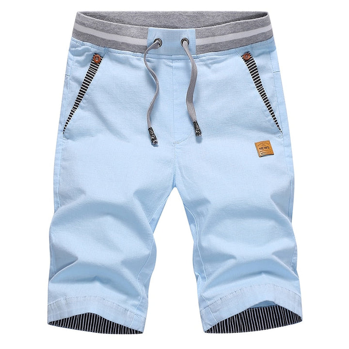 Lichte heren short – Comfortabele zomerbroek met sportieve uitstraling
