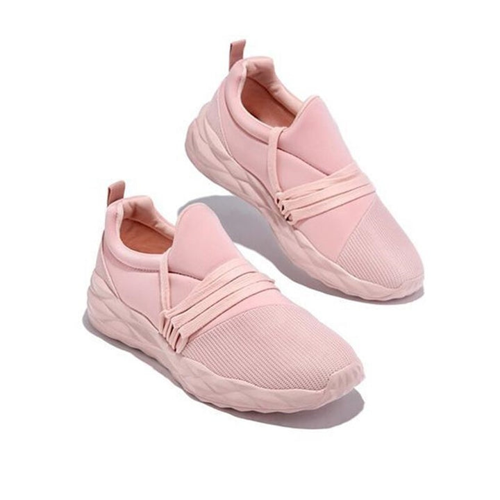 Dames sportschoenen met elastisch bovenwerk – modern comfort voor dagelijks gebruik