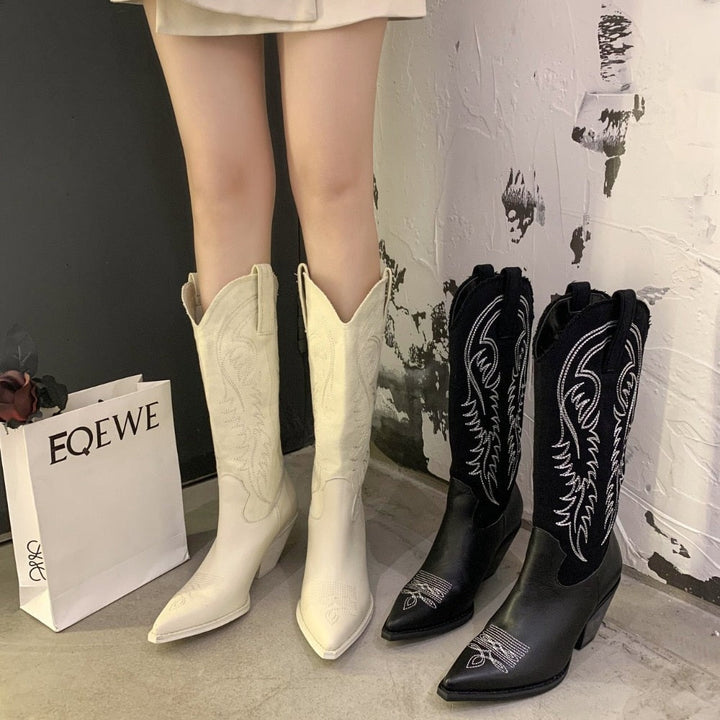 Tess - Cowboy Boots - Hoge Kwaliteit & Prachtig Design