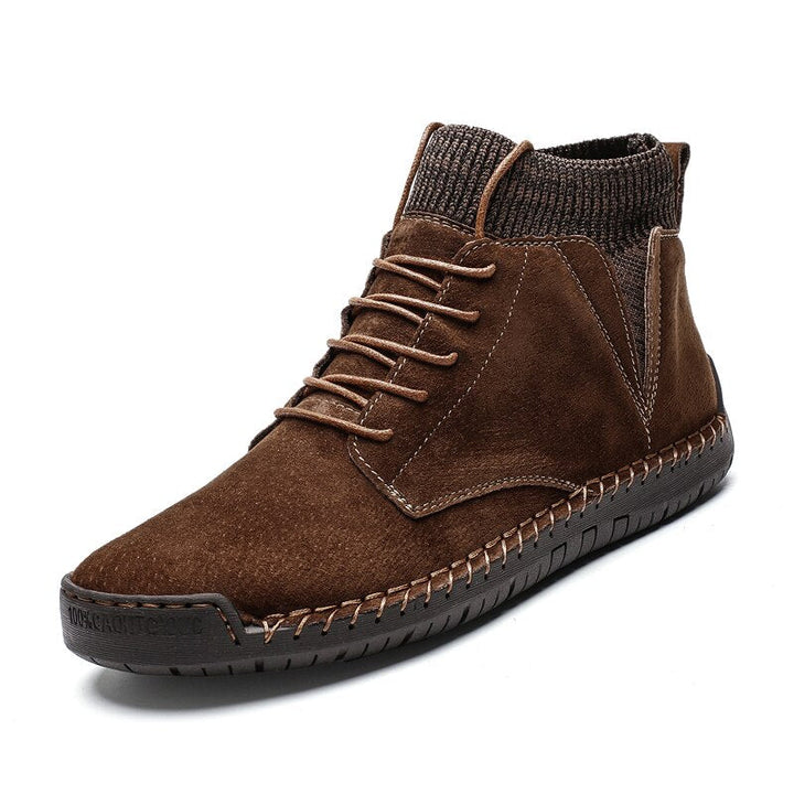 Lars | Suède winterboots voor heren