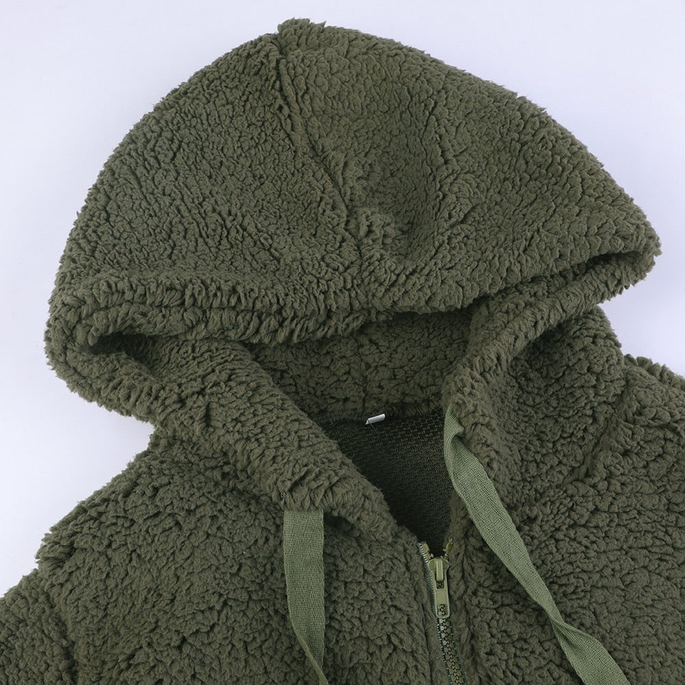 Amara - Zacht Capuchon Vest - Warm Gevoerd Fleece voor Winterdagen