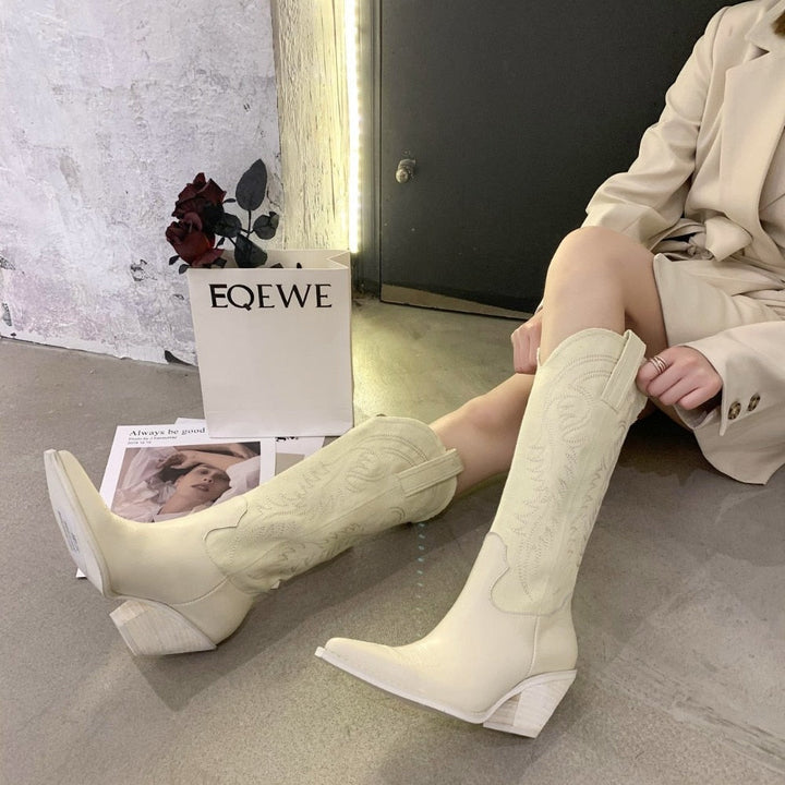 Tess - Cowboy Boots - Hoge Kwaliteit & Prachtig Design