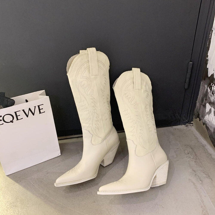 Tess - Cowboy Boots - Hoge Kwaliteit & Prachtig Design