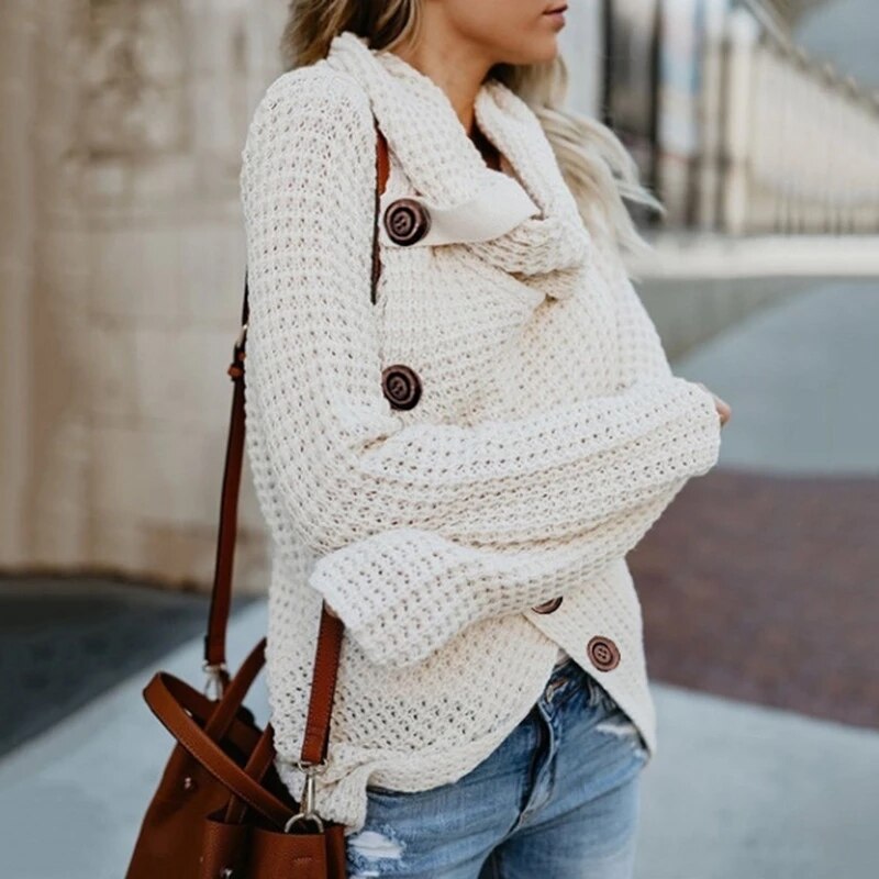 Vivienne - Bijzondere Oversized Turtleneck - Classy & Elegant