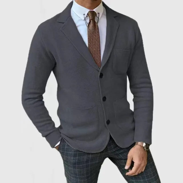 Jelle | Gebreide blazer voor heren