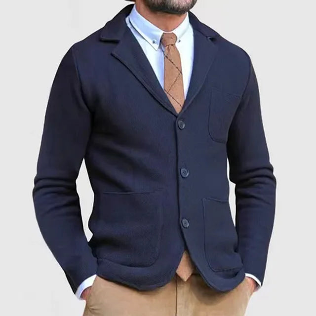 Jelle | Gebreide blazer voor heren