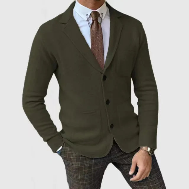 Jelle | Gebreide blazer voor heren