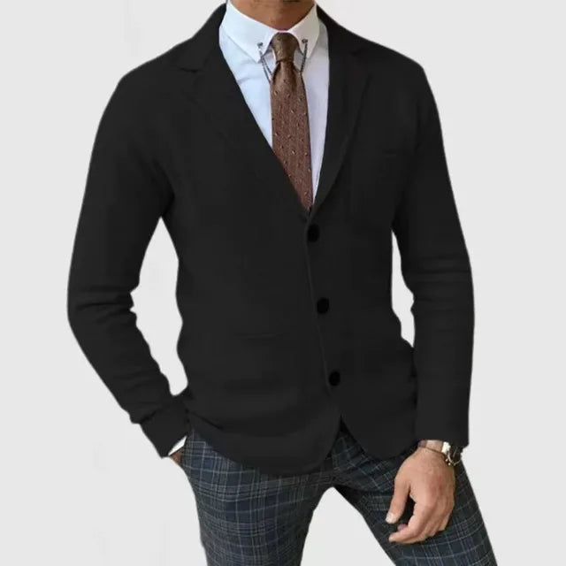 Jelle | Gebreide blazer voor heren