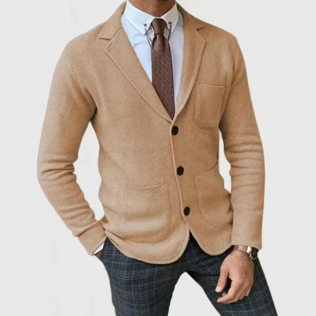 Jelle | Gebreide blazer voor heren