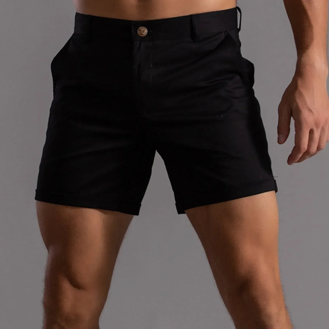Chino short voor heren – Klassieke korte broek met stijlvolle pasvorm, ideaal voor zomer en vrije tijd