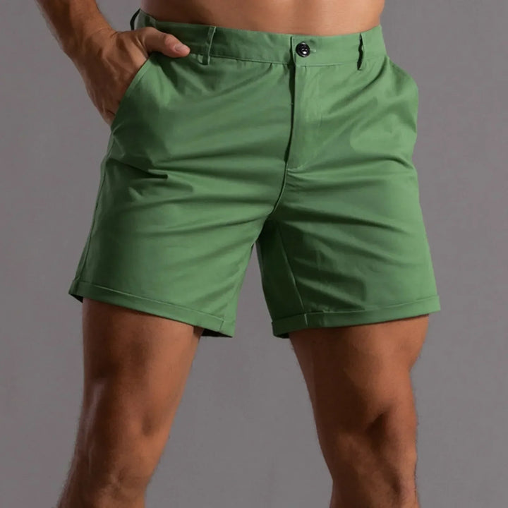 Chino short voor heren – Klassieke korte broek met stijlvolle pasvorm, ideaal voor zomer en vrije tijd