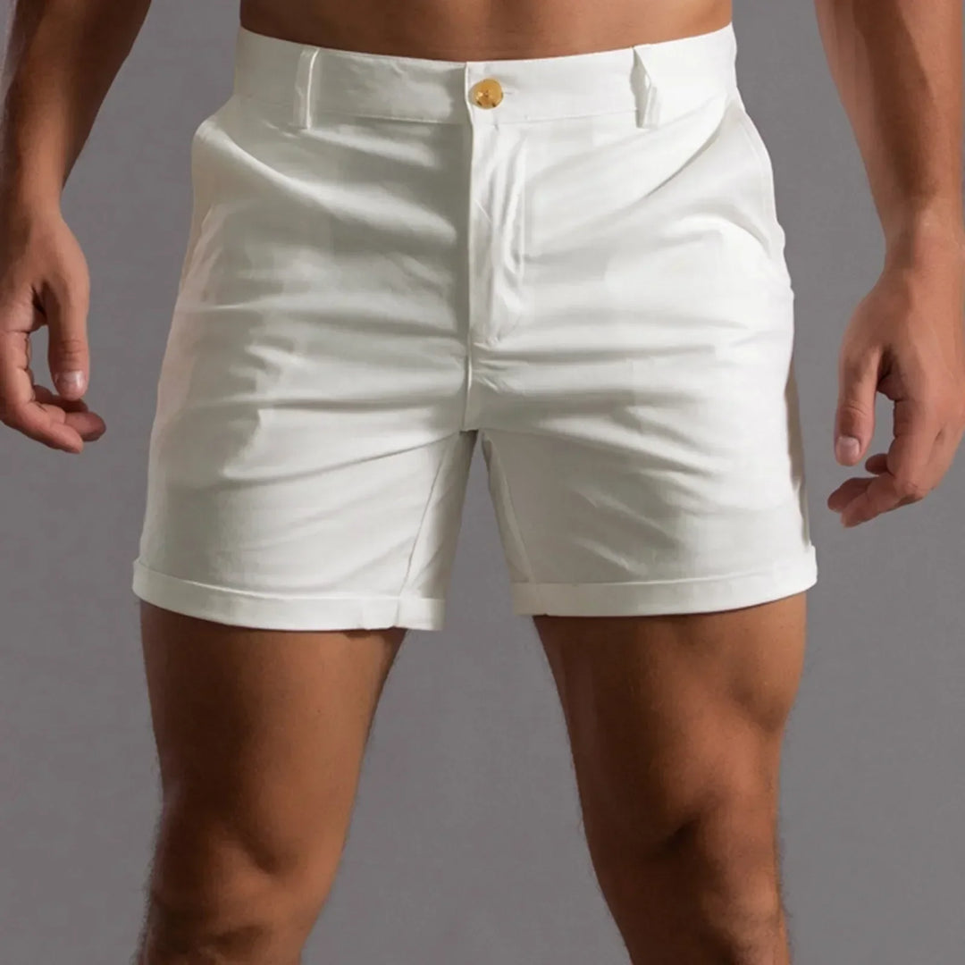 Chino short voor heren – Klassieke korte broek met stijlvolle pasvorm, ideaal voor zomer en vrije tijd