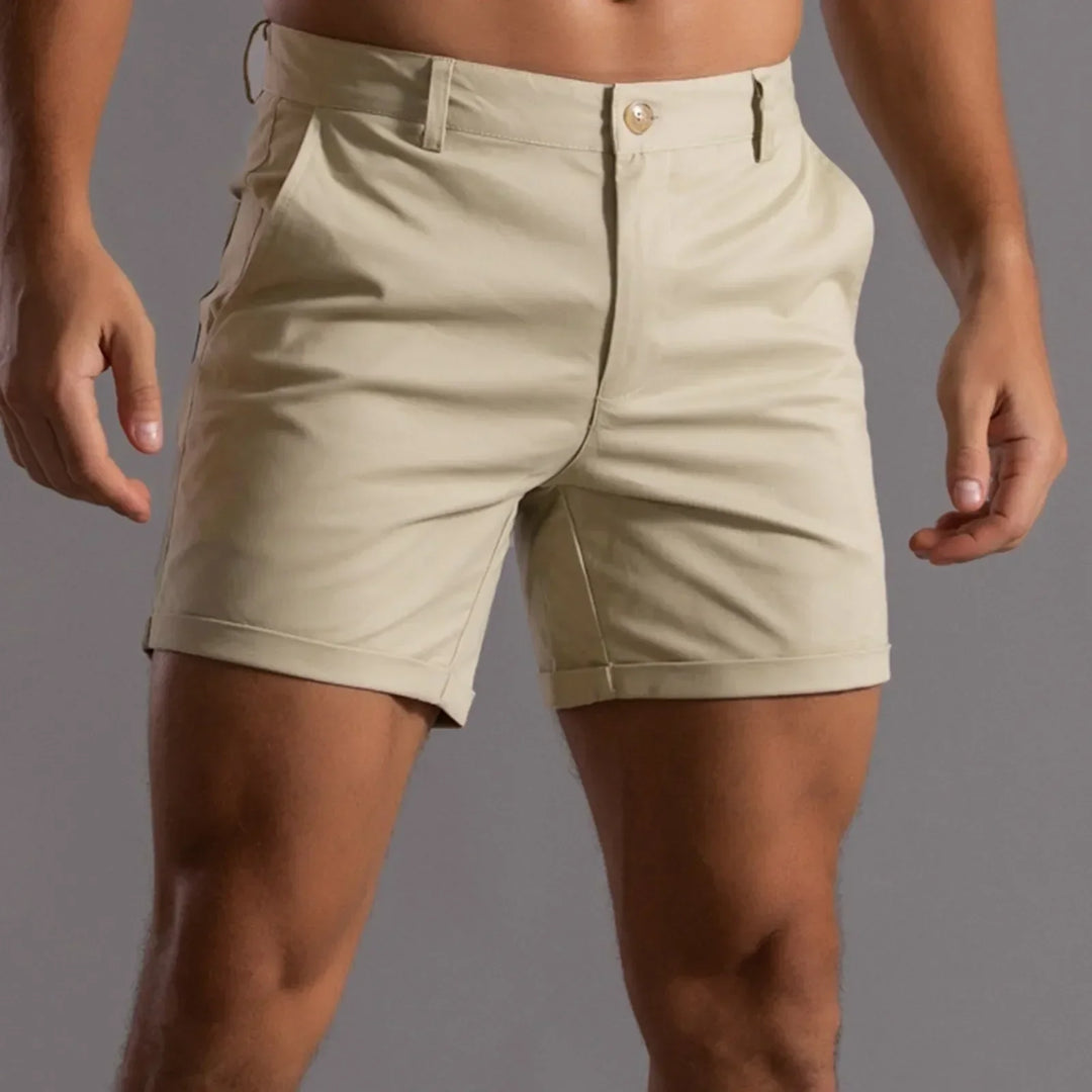 Chino short voor heren – Klassieke korte broek met stijlvolle pasvorm, ideaal voor zomer en vrije tijd