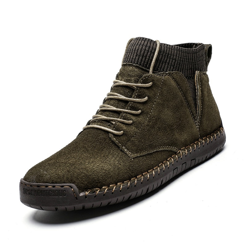 Lars | Suède winterboots voor heren
