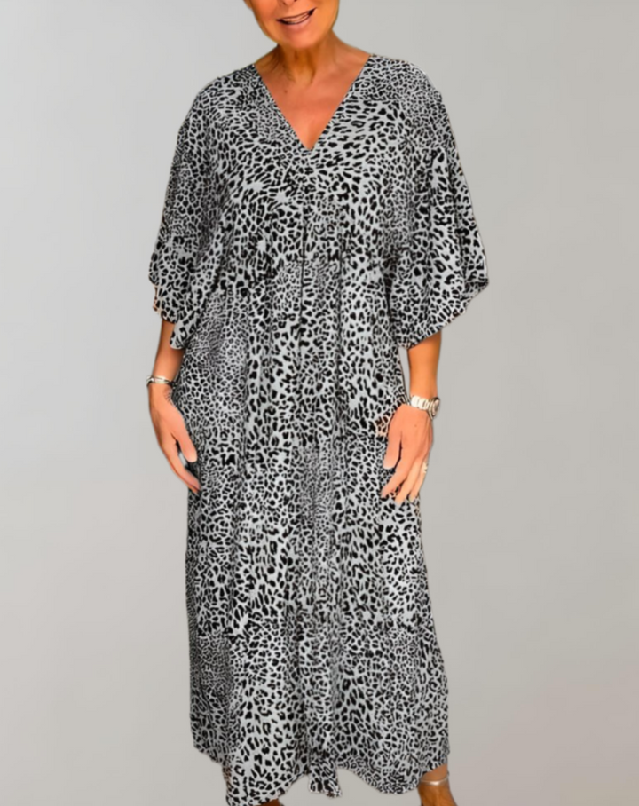 Lara - Oversized Jurk met en unieke print