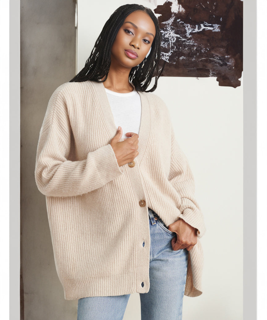 Noor | Geribd vest voor dames