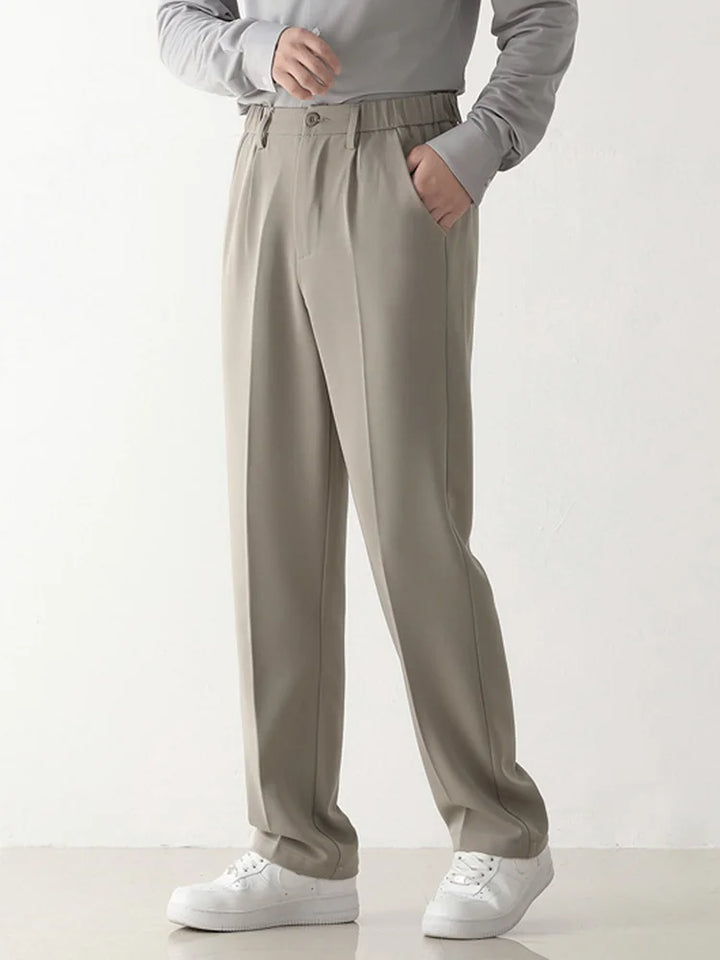 Victor | Heren pantalon met elegante drapering