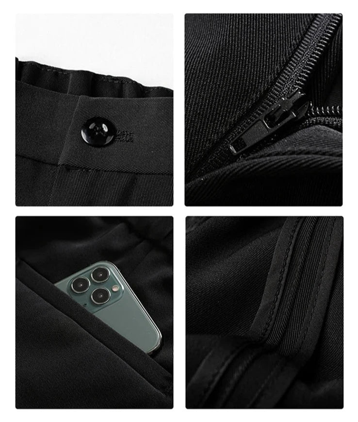 Victor | Heren pantalon met elegante drapering