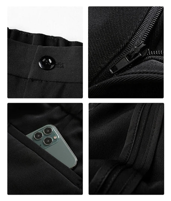 Victor | Heren pantalon met elegante drapering