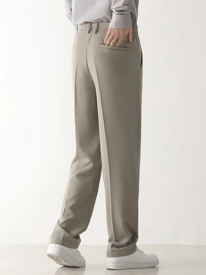 Victor | Heren pantalon met elegante drapering