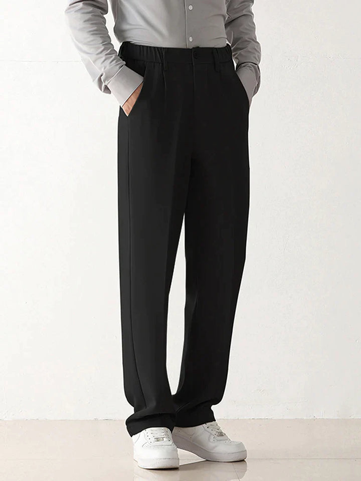 Victor | Heren pantalon met elegante drapering
