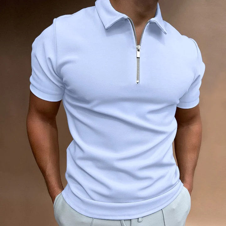 Heren polo met ritssluiting – Verzorgde uitstraling en moeiteloos comfort in één ontwerp